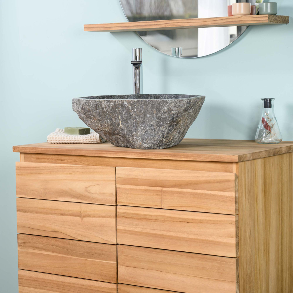 Meuble en teck 80 cm - Salle de bain - Wanda collection