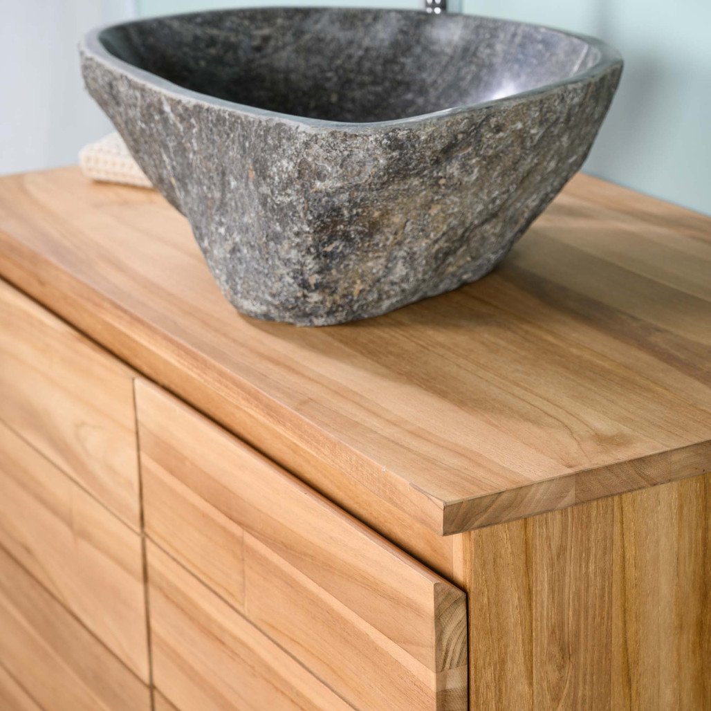 Meuble en teck 80 cm - Salle de bain - Wanda collection