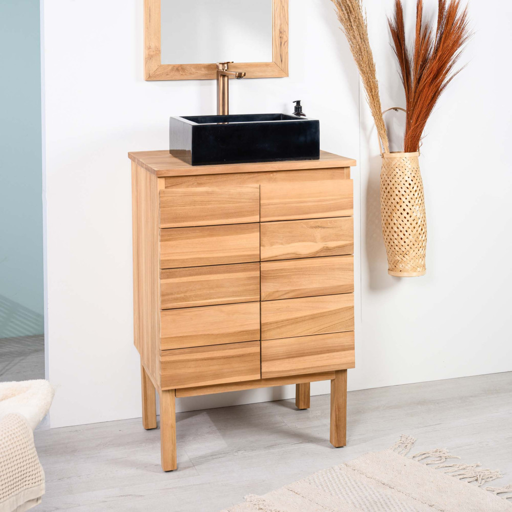 Meuble en teck 60 cm - Salle de bain - Wanda collection