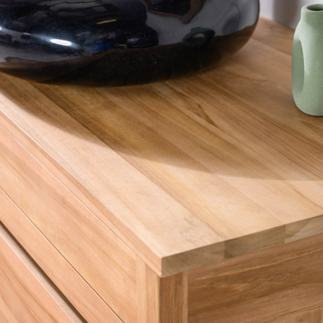 Meuble salle de bain en teck 120 cm - Wanda collection