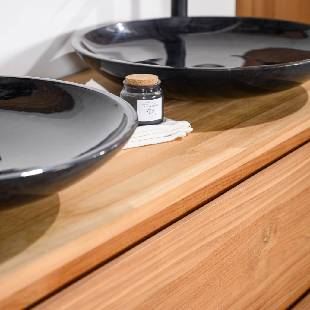 Meuble en teck Vila 120cm - Salle de bain - Wanda collection