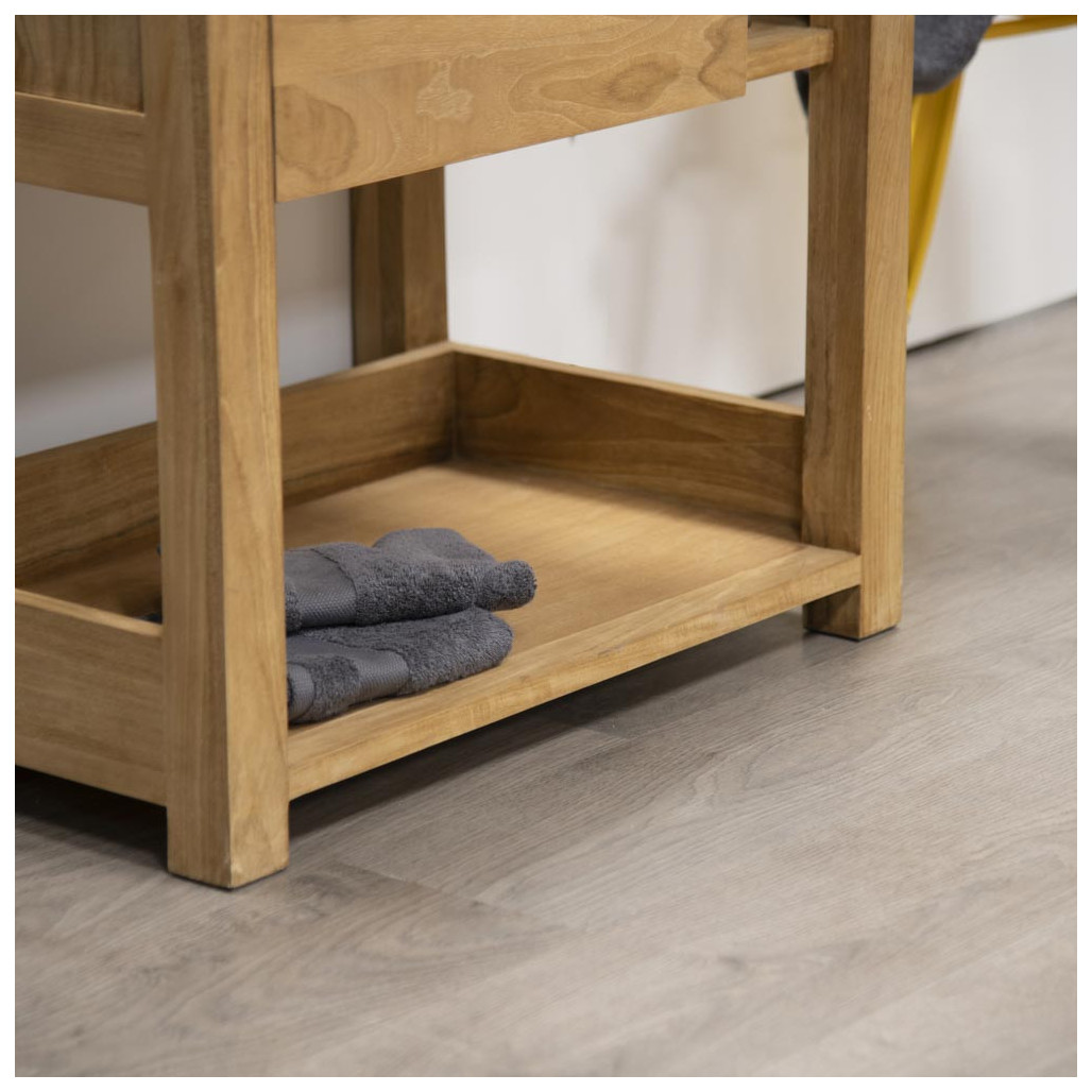 Meuble de salle de bain en teck cosy 67cm