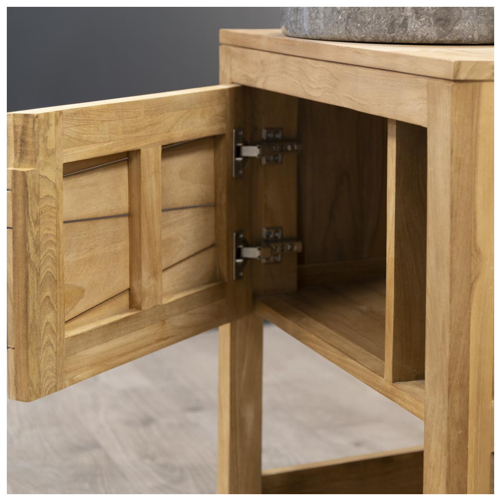 Meuble de salle de bain en teck cosy 67cm