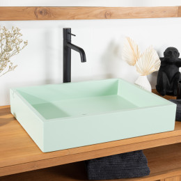 Vasque en béton vert 50 cm - Okia