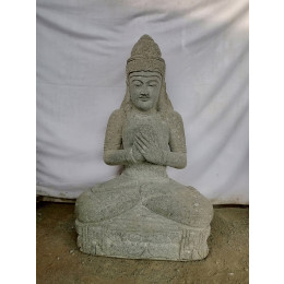 Zen decorative seated goddess dewi sri statue 100 cm