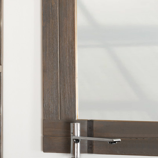 Miroir de salle de bain Loft 60x80 gris