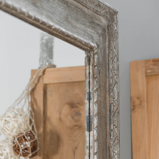 Miroir Palerme en bois patiné bronze 140cm X 80cm