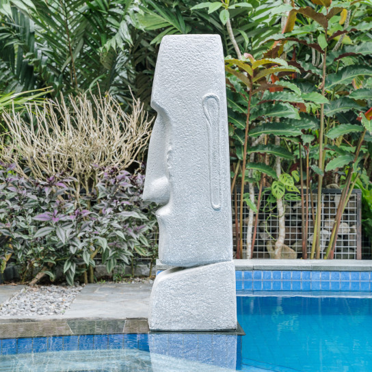 Statue de l'île de Pâques Moaï 100cm