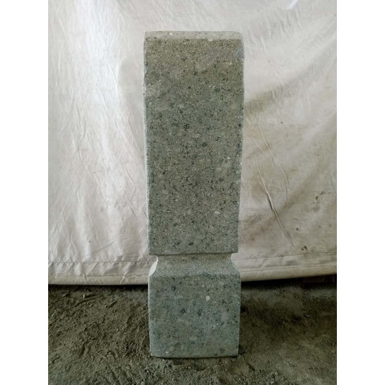 Statue île de pâques moaï pierre naturelle 60 cm