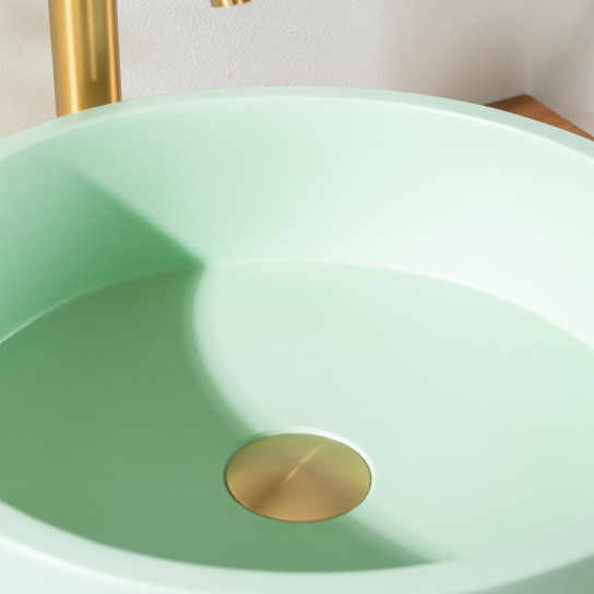 Vasque en béton vert 38 cm - Nox
