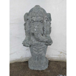 Estatua escultura de piedra natural ganesh de pie 60 cm