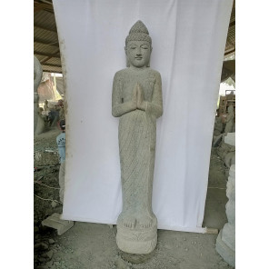Standing buddha stone statue chakra 2 m