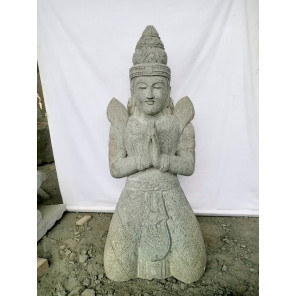 Statue en pierre teppanom bouddha thai 120 cm