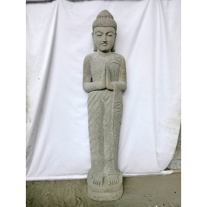 Stone standing buddha statue prayer 150 cm