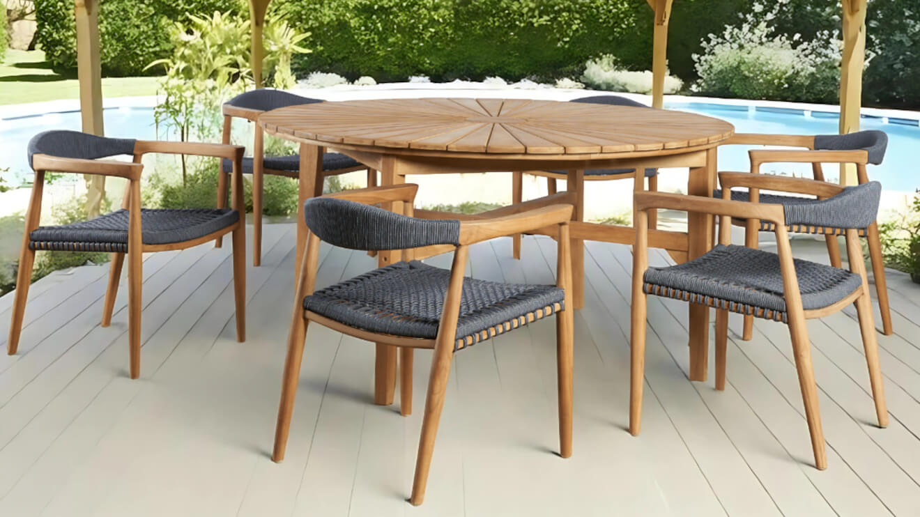 Pourquoi choisir un mobilier de jardin en Teck : L’investissement durable par excellence.