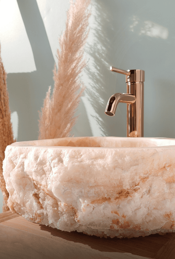 Vasque en pierre onyx