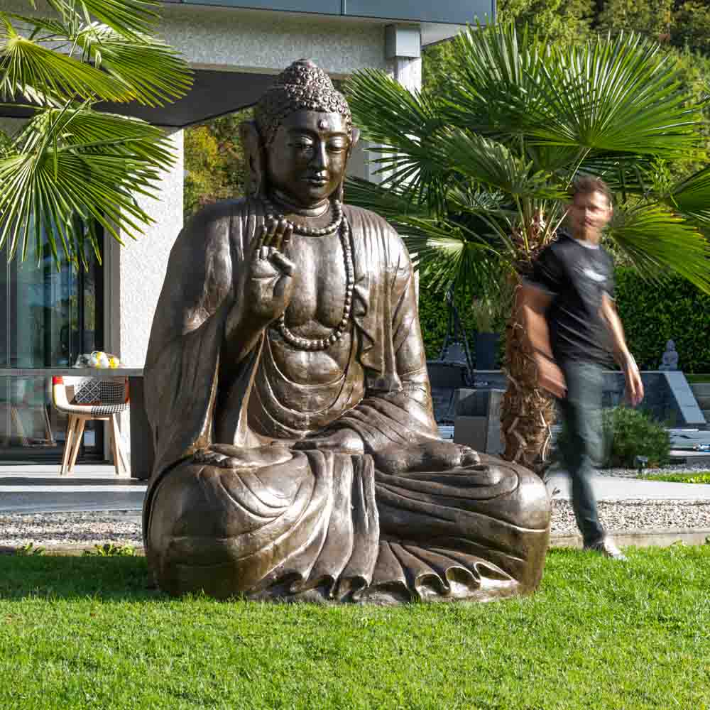 Statue Bouddha jardin
