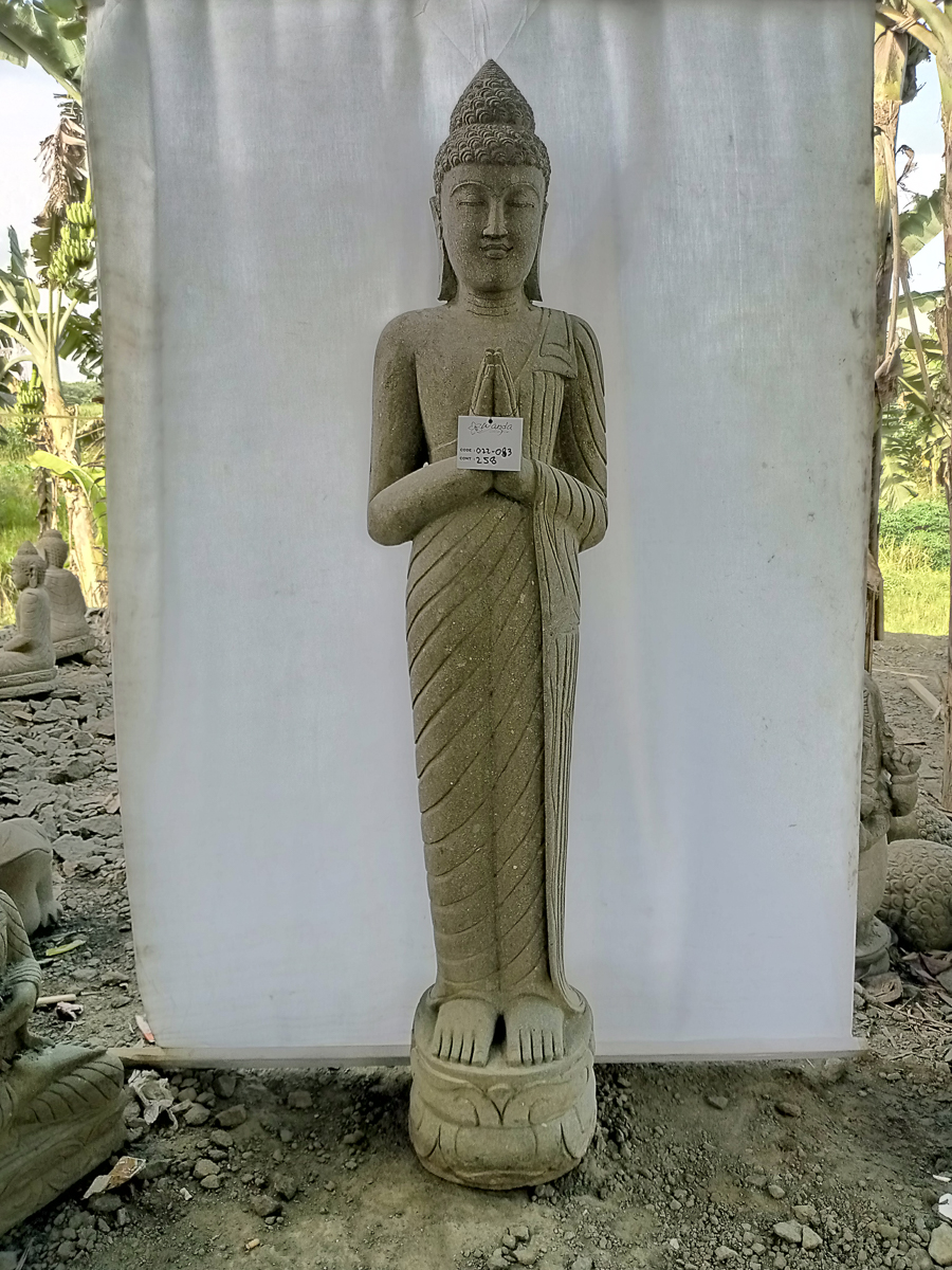 Bouddha porte-bonheur debout 62 cm 